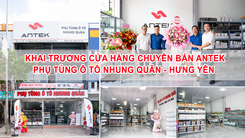 Cửa hàng chuyên bán Antek phụ tùng ô tô Nhung Quân