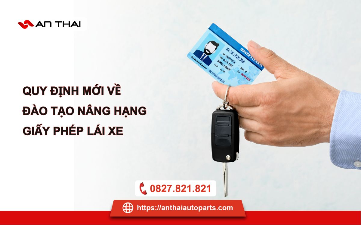 Quy định mới về đào tạo nâng hạng giấy phép lái xe