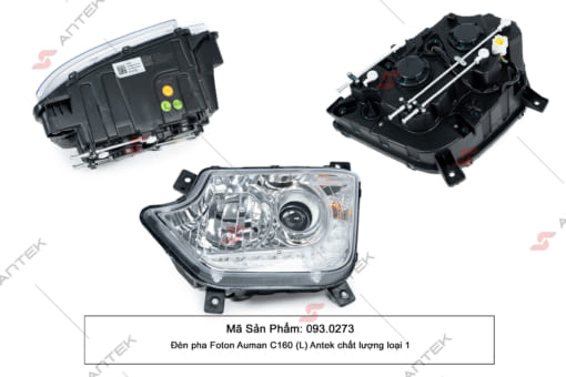 0930273 - Đèn pha Foton Auman C160 L chất lượng loại 1 Antek