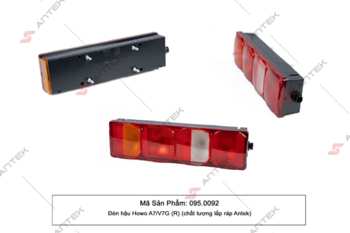 0950092 - Đèn hậu Howo A7-V7G R chất lượng lắp ráp Antek