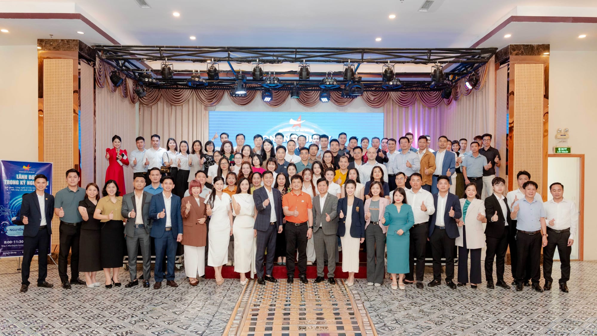 Talkshow với chủ đề “Công nghệ và văn hóa doanh nghiệp - Nền tảng cho phát triển bền vững” được tổ chức tại Hưng Yên với sự góp mặt của hơn 150 đại biểu doanh nghiệp