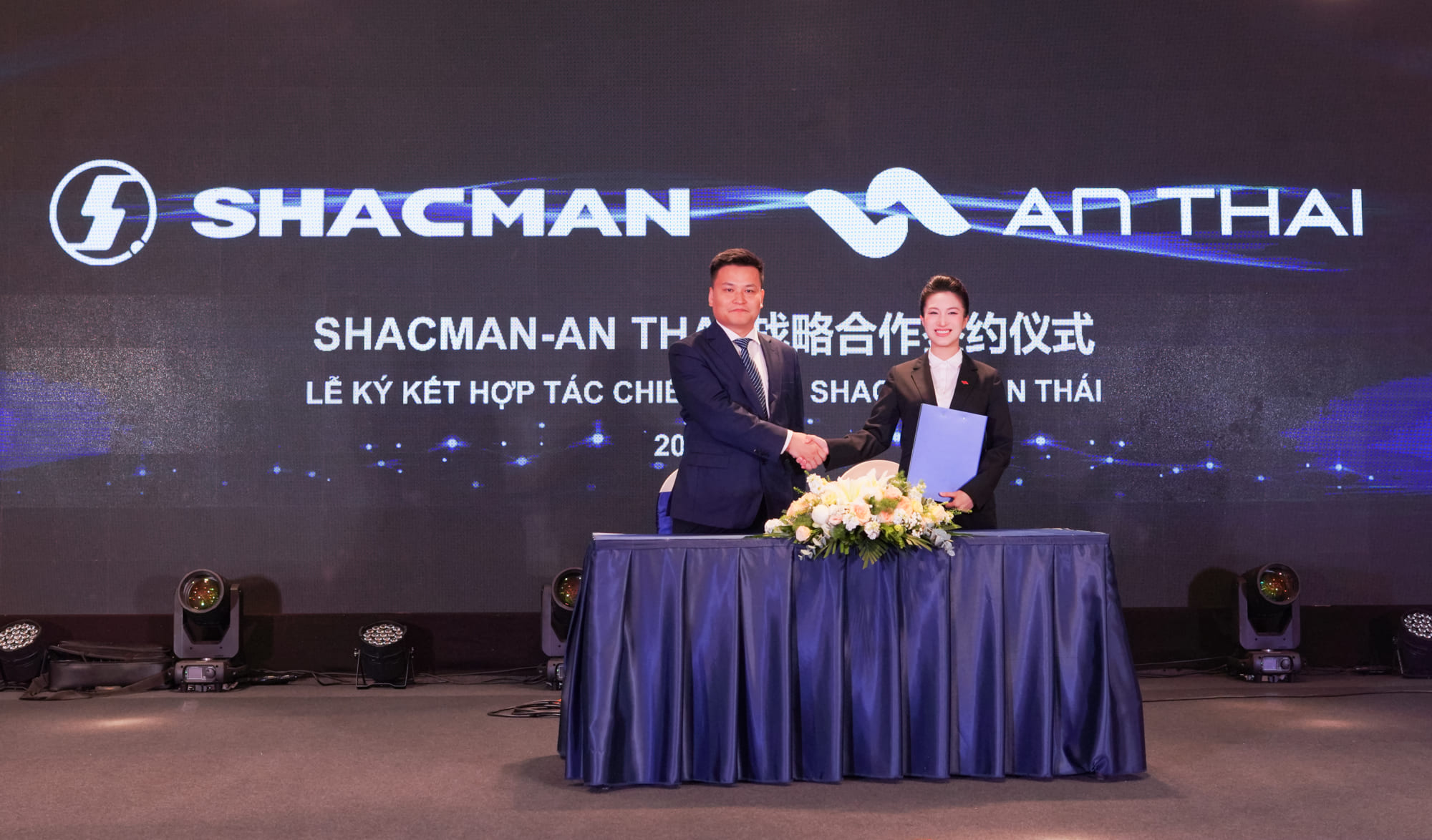 An Thái chính thức trở thành đối tác chiến lược phân phối độc quyền phụ tùng của SHACMAN tại Việt Nam