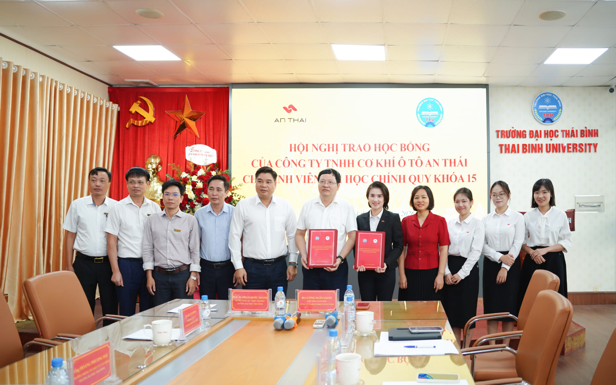 An Thái & Trường Đại học Thái Bình ký kết hợp tác đào tạo